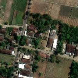 Lapangan Bola Voli Ngetal — aerial view