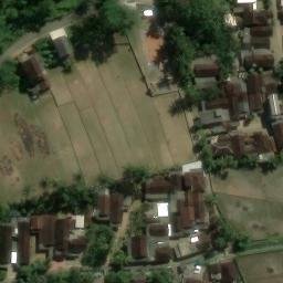 Lapangan Voli Dusun Salam — aerial view