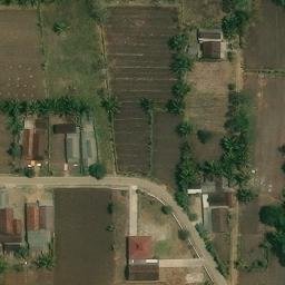 Lapangan Bola Volly pasgad — aerial view