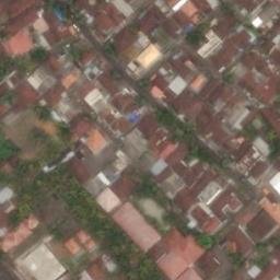 Sand Volleyball Court in Karangasem, BA — aerial view