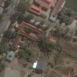 Lapangan Voli — aerial view