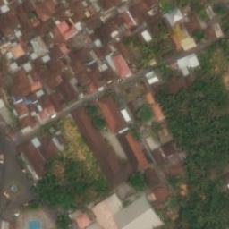 Sand Volleyball Court in Karangasem, BA — aerial view