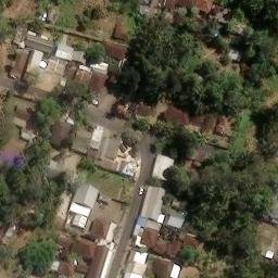 Sand Volleyball Court in Abiansemal, BA — aerial view