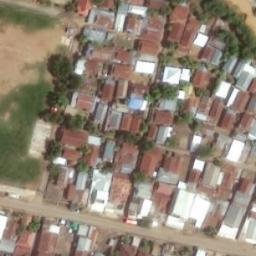 Lapangan Volly Desa Samili — aerial view