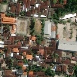 PERMATA Volleyball Court — aerial view