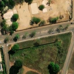 Quadra de Volei de Areia do Aphaville — aerial view