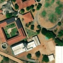 Sand Volleyball Court in Palmeira dos Índios, AL — aerial view