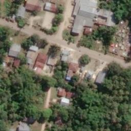 Lapangan Volly Wee Londa — aerial view