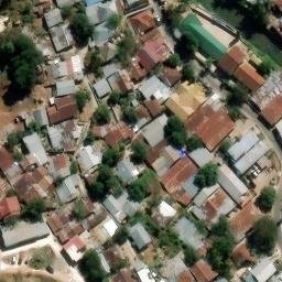 LAPANGAN BOLA VOLI AIR MATA — aerial view