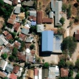 Lapangan Bola Voly Oebobo — aerial view