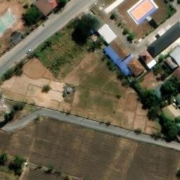 Sand Volleyball Court in Kupang, NT — aerial view