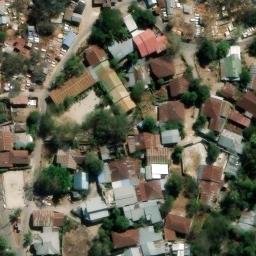 Sand Volleyball Court in Kupang, NT — aerial view