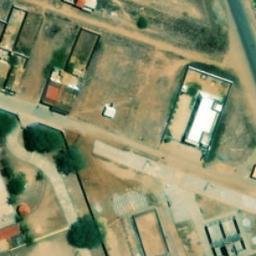 Sand Volleyball Court in Poço Verde, SE — aerial view