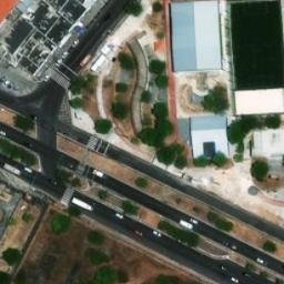 Quadra de Volei de Areia — aerial view