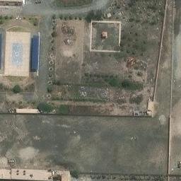 Sand Volleyball Court in Ancón, LIM — aerial view