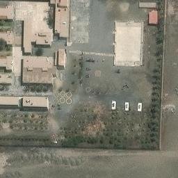 Sand Volleyball Court in Ancón, LIM — aerial view