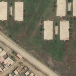 Sand Volleyball Court in Ancón, LIM — aerial view