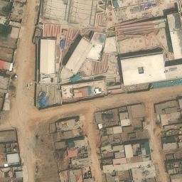 Sand Volleyball Court in Carabayllo, LIM — aerial view
