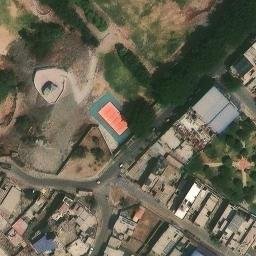 Sand Volleyball Court in Puente Piedra, LIM — aerial view