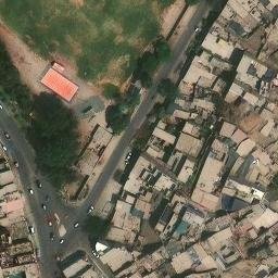Sand Volleyball Court in Puente Piedra, LIM — aerial view