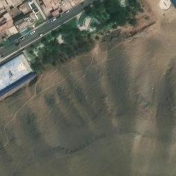Loza Deportiva San Martin de Porres — aerial view