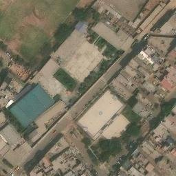 Sand Volleyball Court in Carabayllo, LIM — aerial view
