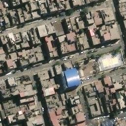 Sand Volleyball Court in Independencia, LIM — aerial view