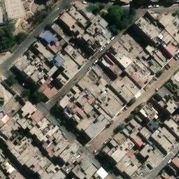 Sand Volleyball Court in Independencia, LIM — aerial view