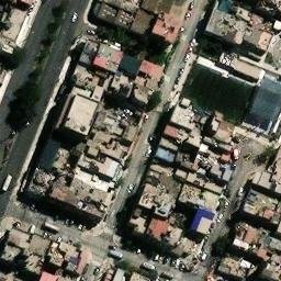 Sand Volleyball Court in Lima, LIM — aerial view