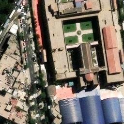 Cancha de Voleibol — aerial view