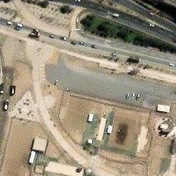 San Miguel Beach Volleyball Court #4 — aerial view