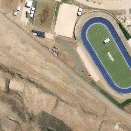 San Miguel Beach Volleyball Court #1 — aerial view