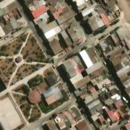 Sand Volleyball Court in Villa El Salvador, LIM — aerial view