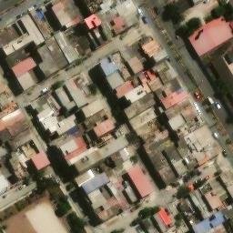 Sand Volleyball Court in Villa El Salvador, LIM — aerial view