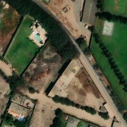 Sand Volleyball Court in Pachacámac, LIM — aerial view