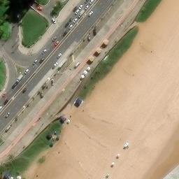 CT Vôlei de Praia — aerial view