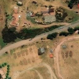 Sand Volleyball Court in Cuzco, CUS — aerial view