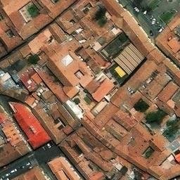 Sand Volleyball Court in Cuzco, CUS — aerial view