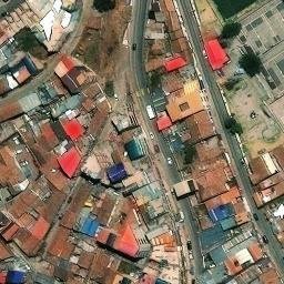 Sand Volleyball Court in Cuzco, CUS — aerial view