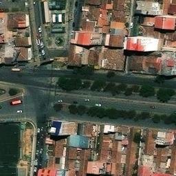 Sand Volleyball Court in Wanchaq, CUS — aerial view