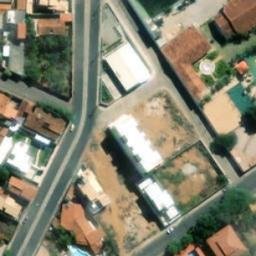 Sand Volleyball Court in Brumado, BA — aerial view