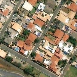 Sand Volleyball Court in Sobradinho, DF — aerial view