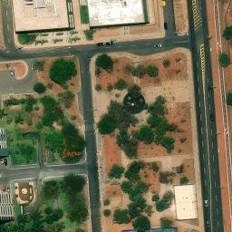 Quadra de Volei/Futevolei — aerial view