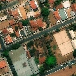Quadra de voleibol chacara do passarinho — aerial view