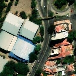 Coliseo Jose Villazon Peredo — aerial view