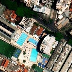 Escola de Vôlei Pelé — aerial view