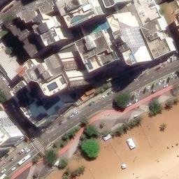 Praia Futevôlei — aerial view