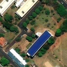 Quadra de Vôlei de Praia — aerial view