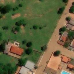 Quadra de Vôlei de Praia — aerial view