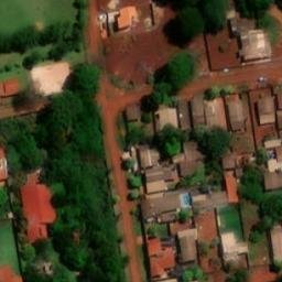Sand Volleyball Court in Dourados, MS — aerial view